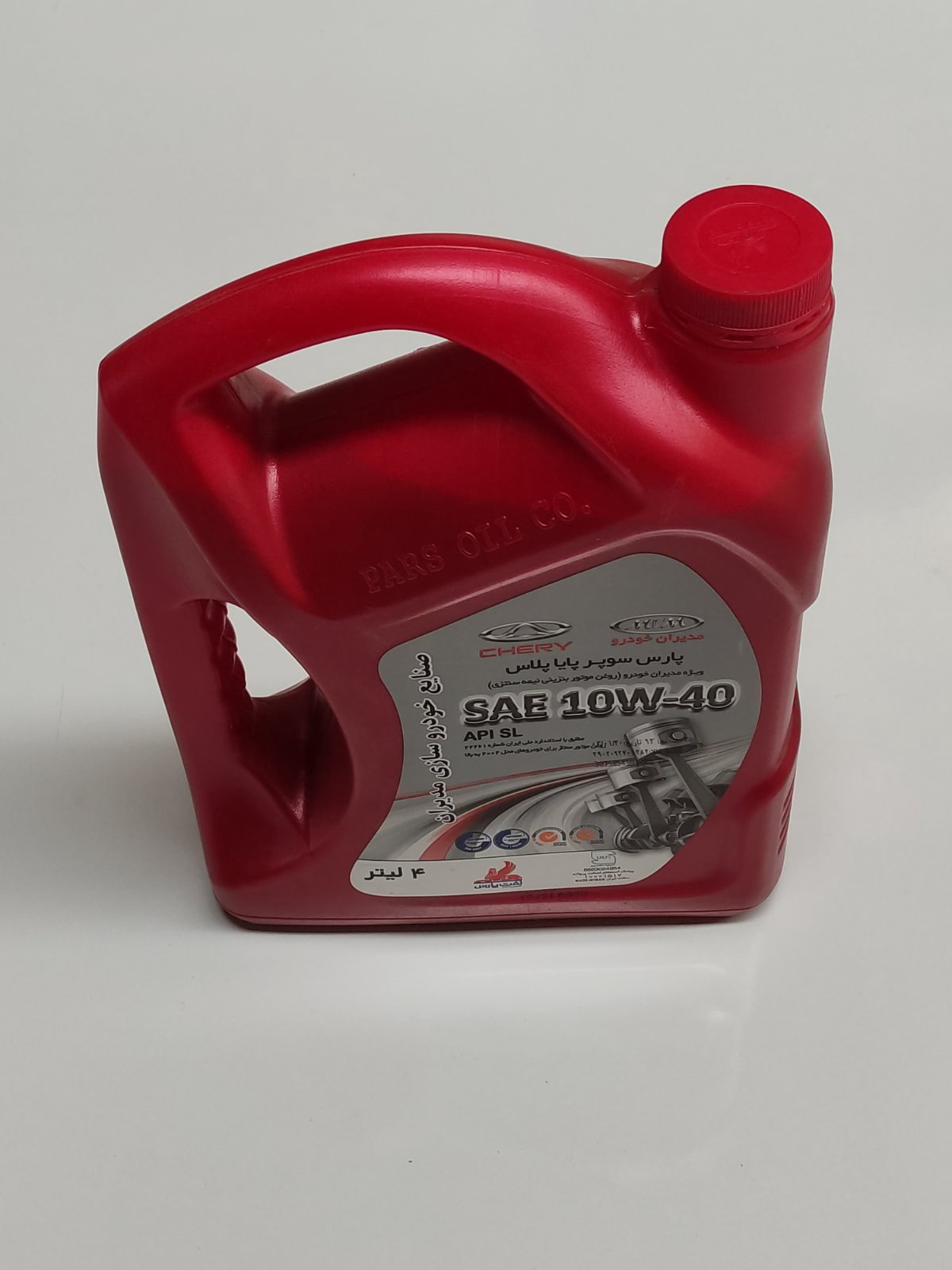 روغن موتور 10W40 نفت پارس